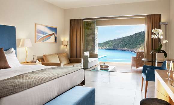 Deluxe Sea View Room with Individual Pool