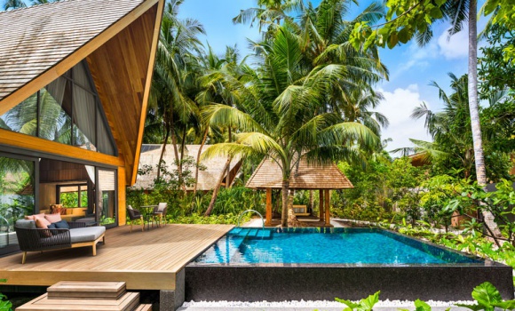 One-Bedroom Garden Villa with Pool