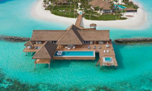 OVERWATER VILLA WITH POOL