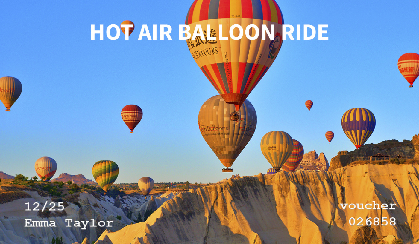 Hot Air Balloon Flight