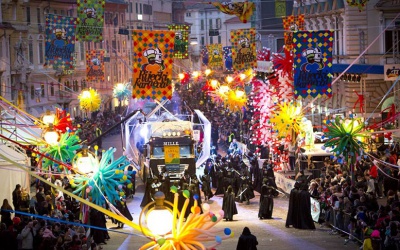 Kroatische Fasching in der Stadt Rijeka