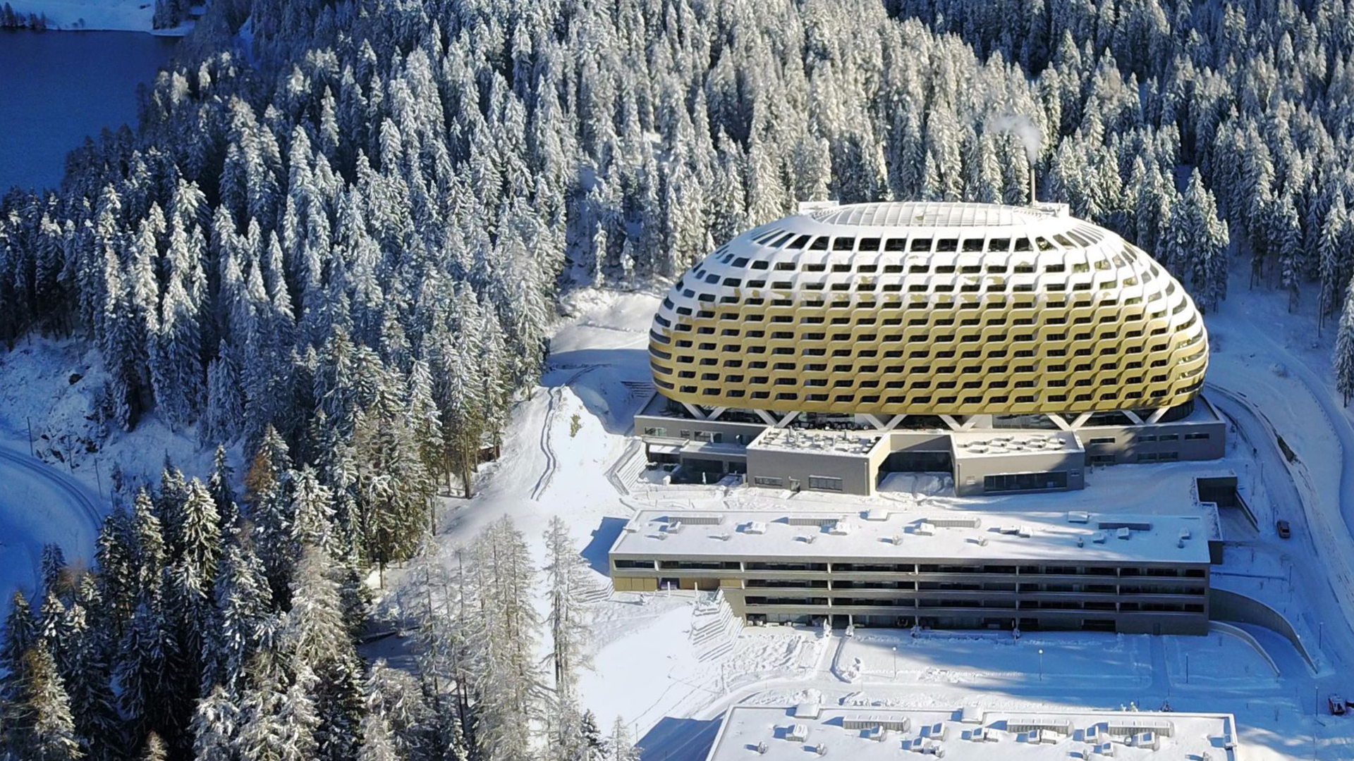 INTERCONTINENTAL Davos Швейцария энергоэффективное здание