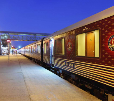 Индийский поезд Maharajas’ Express