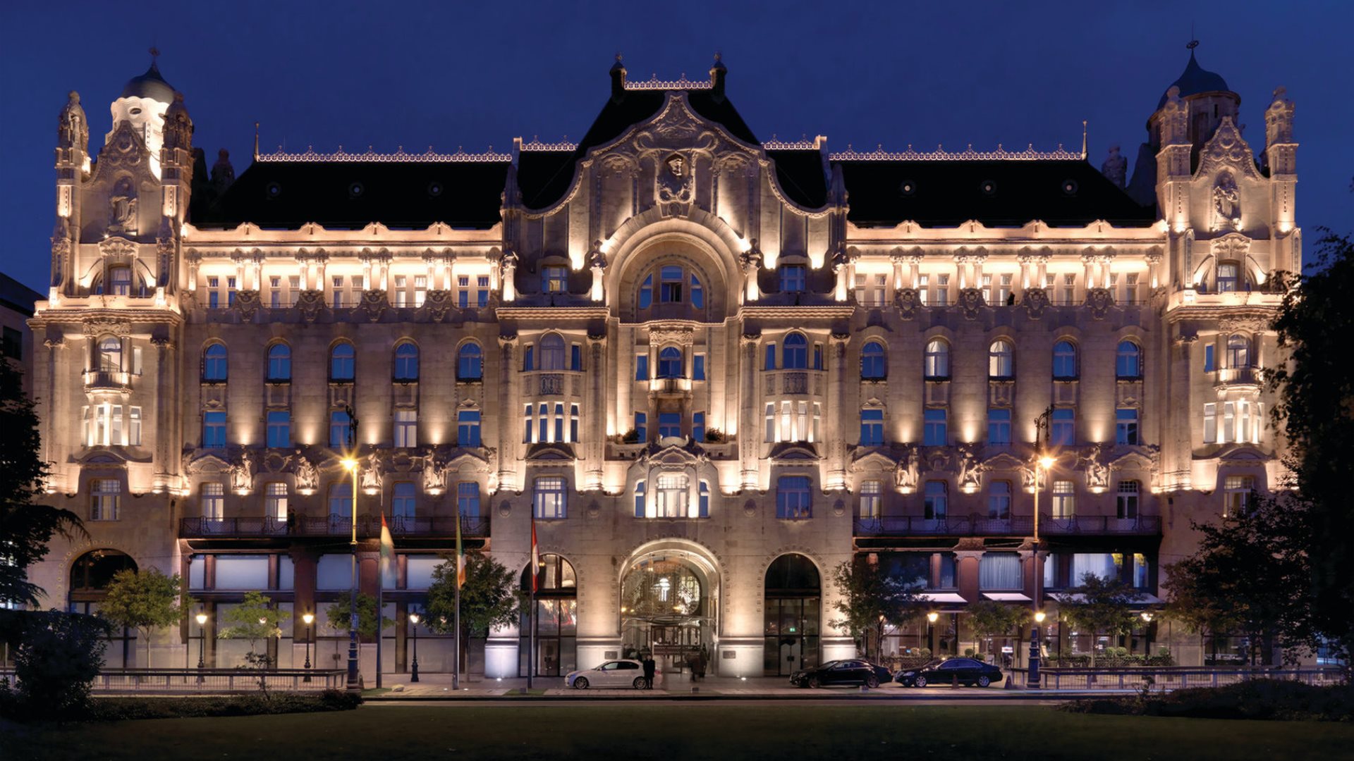 Будапешт дворец фасад
