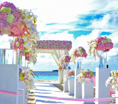 Wedding ceremony in Constance Halaveli | Maldives