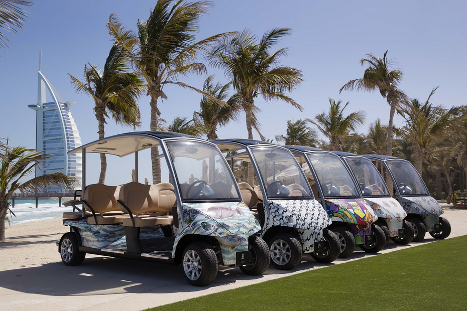 Роскошные багги в отелях Madinat Jumeirah