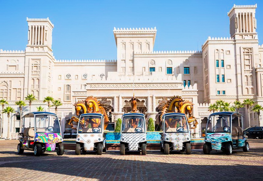 Роскошные багги в отелях Madinat Jumeirah