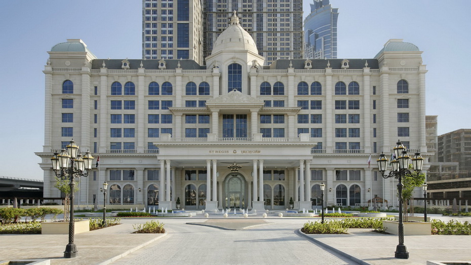 Роскошный отель St. Regis Dubai открылся в Дубае